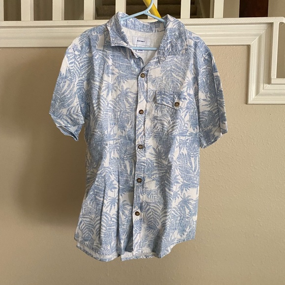 Old Navy Other - Boys Old Navy Print Button Down Shirt